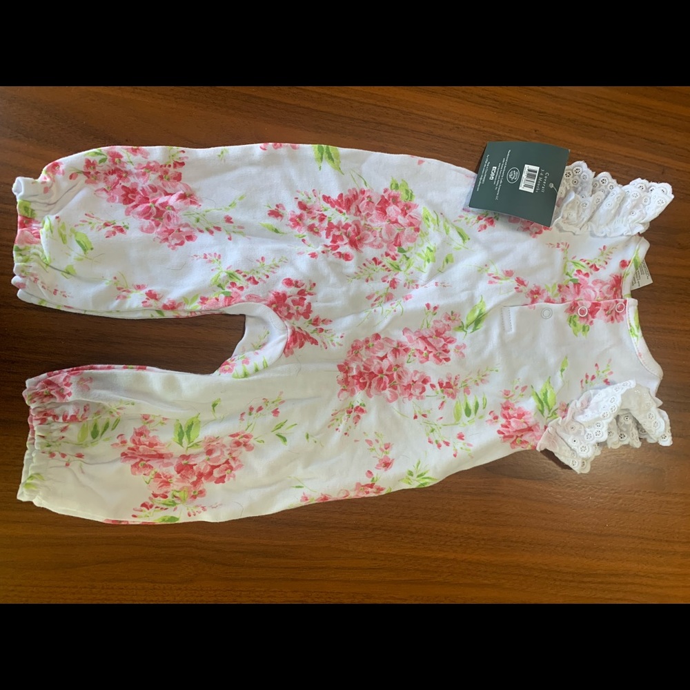 Laura Ashley 9 month onesie